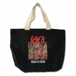 Slayer Reign In Blood  Tote Bag