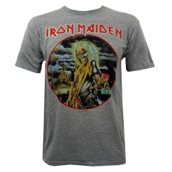 Iron Maiden Shirt Killers Gray