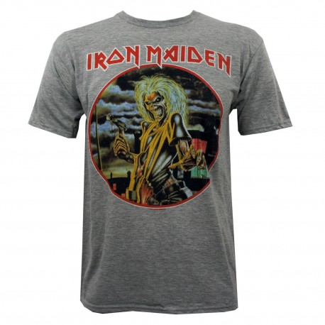 Iron Maiden Playera Killers Grey