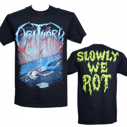 Obituary Playera Slowly We Rot