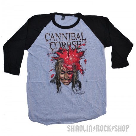 Cannibal Corpse High Velocity Impact Spatter Raglan Shirt