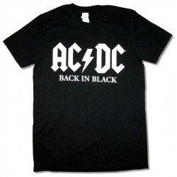 AC/DC Playera Back In Black / Rock or Burst 2016