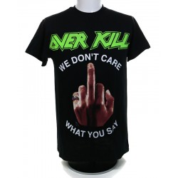 Overkill We Dont Care Shirt