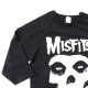 Misfits Playera Classic Fiend Raglan