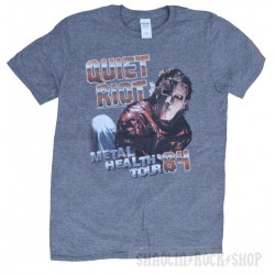 Quiet Riot Playera Metal Health Tour 1984 Heather