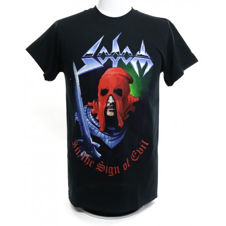 Sodom Playera In The Sign Of Evil w/ Back Print