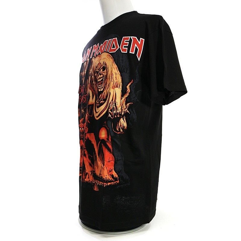 Iron Maiden Shirt The Number of The Beast Red - Shaolin Rock Shop