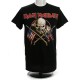 Iron Maiden Shirt Crossed Flag