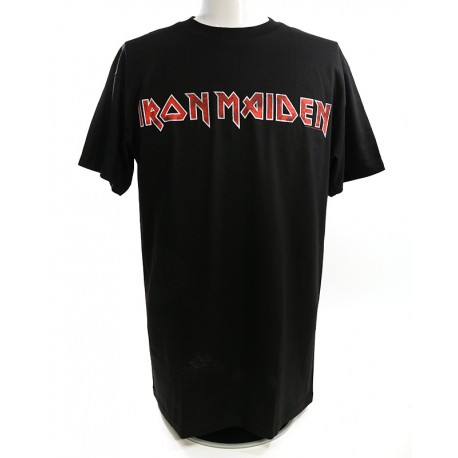 Iron Maiden Shirt Distressed Logo