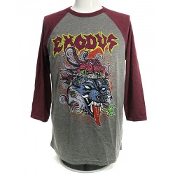 Exodus Playera Raglan Toxic Wolf