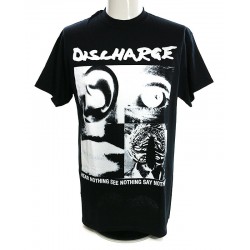 Dicharge Playera Hear Nothing