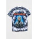 Iron Maiden Playera Powerslave Tie Dye