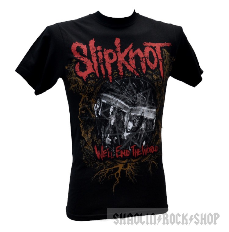 Slipknot Shirt We'll End The World - Shaolin Rock Shop