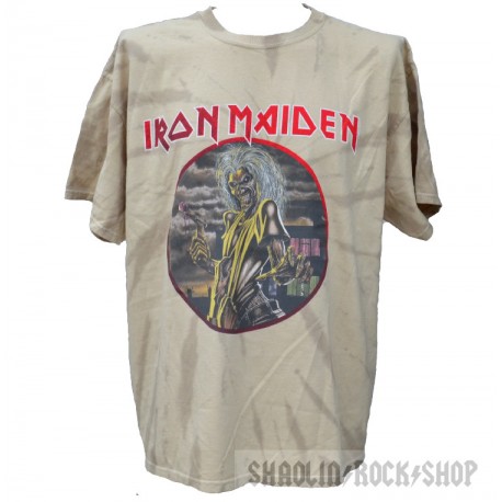 Iron Maiden Oversized Shirt Killers Tie Dye