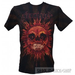 Metallica Playera Pushead Sun AO