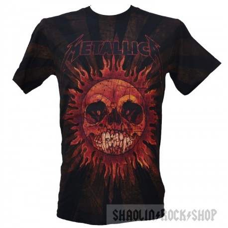 Metallica Playera Pushead Sun AO