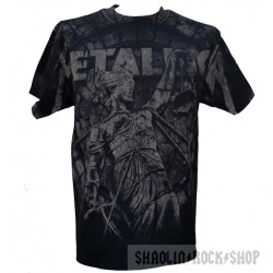 Metallica Playera ...And Justice For All All Over 