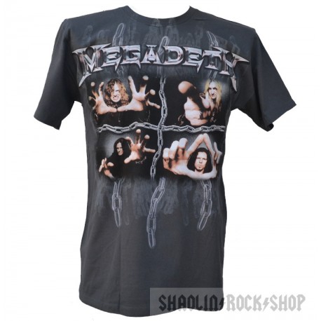 Megadeth Playera US Tour 2008