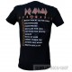 Def Leppard Playera Pyromania Tracklist