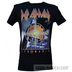 Def Leppard Playera Pyromania Tracklist