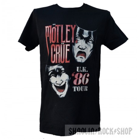 Motley Crue Playera UK Tour 86