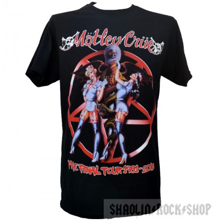 Motley Crue Shirt Dr. Feelgood Final Tour