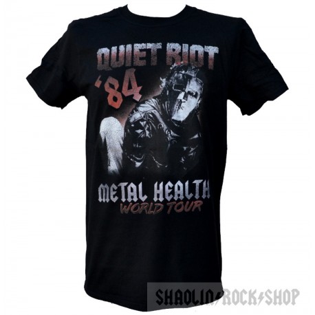 Quiet Riot Playera Metal Health Tour 1984 Black