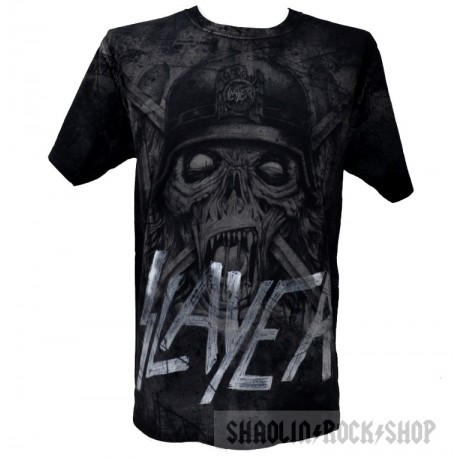 Slayer Shirt War All Over