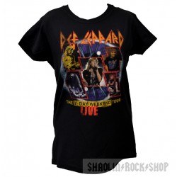 Def Leppard Blusa 7 Day Weekend