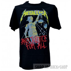 Metallica Playera And Justice For All... Classic