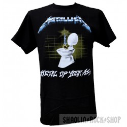 Metallica Playera Metal Up Your Ass Classic