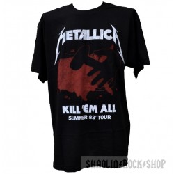 Metallica Shirt Kill ´em All Summer Tour ´83