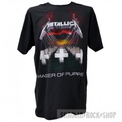 Metallica Shirt  Master Of Puppets Gray