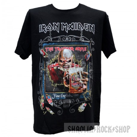 Iron Maiden Shirt The Trooper Arms / Dart Beer Legacy of the Beast Tour ...