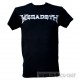 Megadeth Playera White Logo