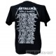 Metallica Playera World Magnetic Tour Skulls