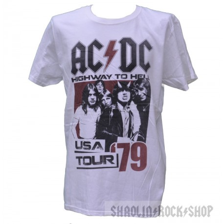 AC/DC Playera Highway To Hell Tour 1979