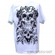 Slayer Playera White Skull