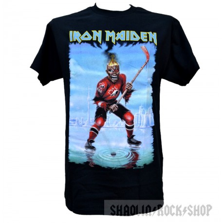 Iron Maiden Playera Hockey Canada - Somewhere Back in Time Tour 2008