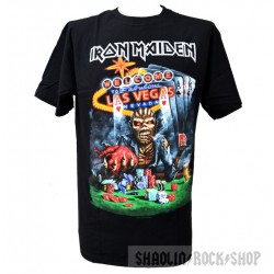 Iron Maiden Playera La Vegas Book Of Souls Tour No Dates