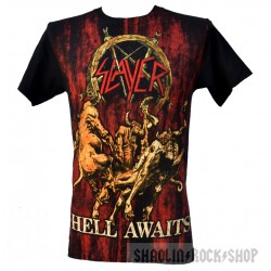 Slayer Playera Hell Awaits Jumbo