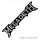 Megadeth Parche Logo