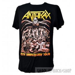 Anthrax Shirt 40th Anniversary Tour