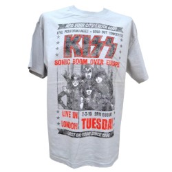 KISS Sonic Boom Over Europe Shirt