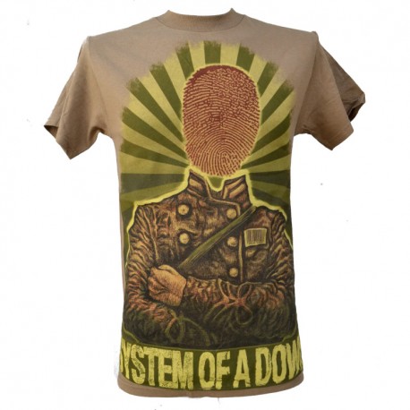 System of a Down Playera Fingerprint