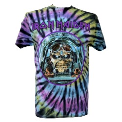 Iron Maiden Shirt Aces High Tie Dye