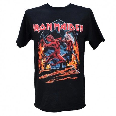 Iron Maiden Playera The Number of the Beast / Run to the Hills