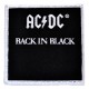 AC/DC Parche Back In Black