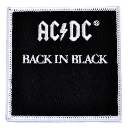 AC/DC Patch Back In Black