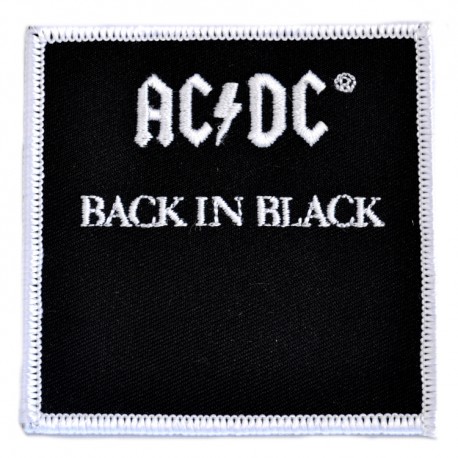 AC/DC Parche Back In Black